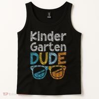 Kindergarten Dude Back To School Kindergarten Students Tank Top thumb 2