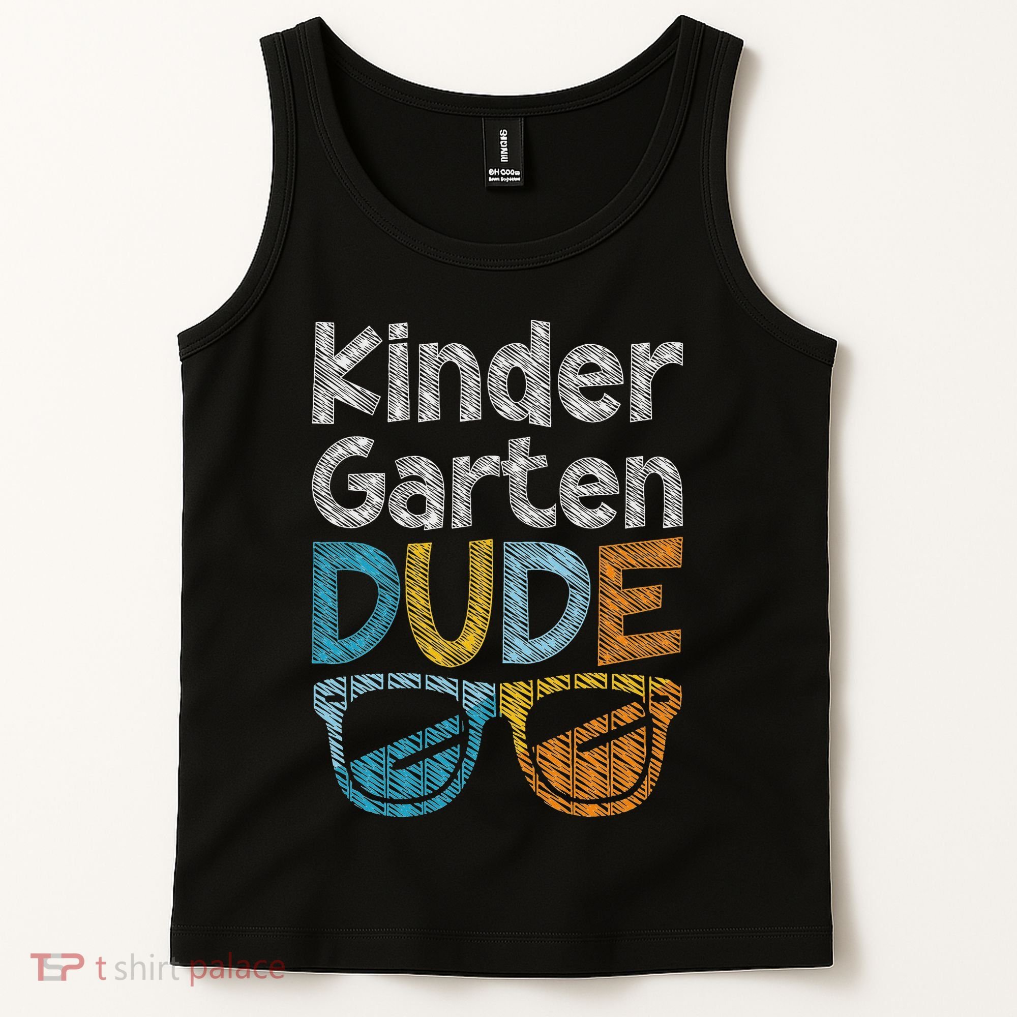 Kindergarten Dude Back To School Kindergarten Students Tank Top