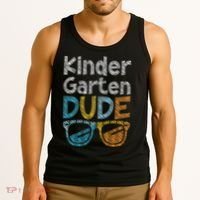 Kindergarten Dude Back To School Kindergarten Students Tank Top thumb 3