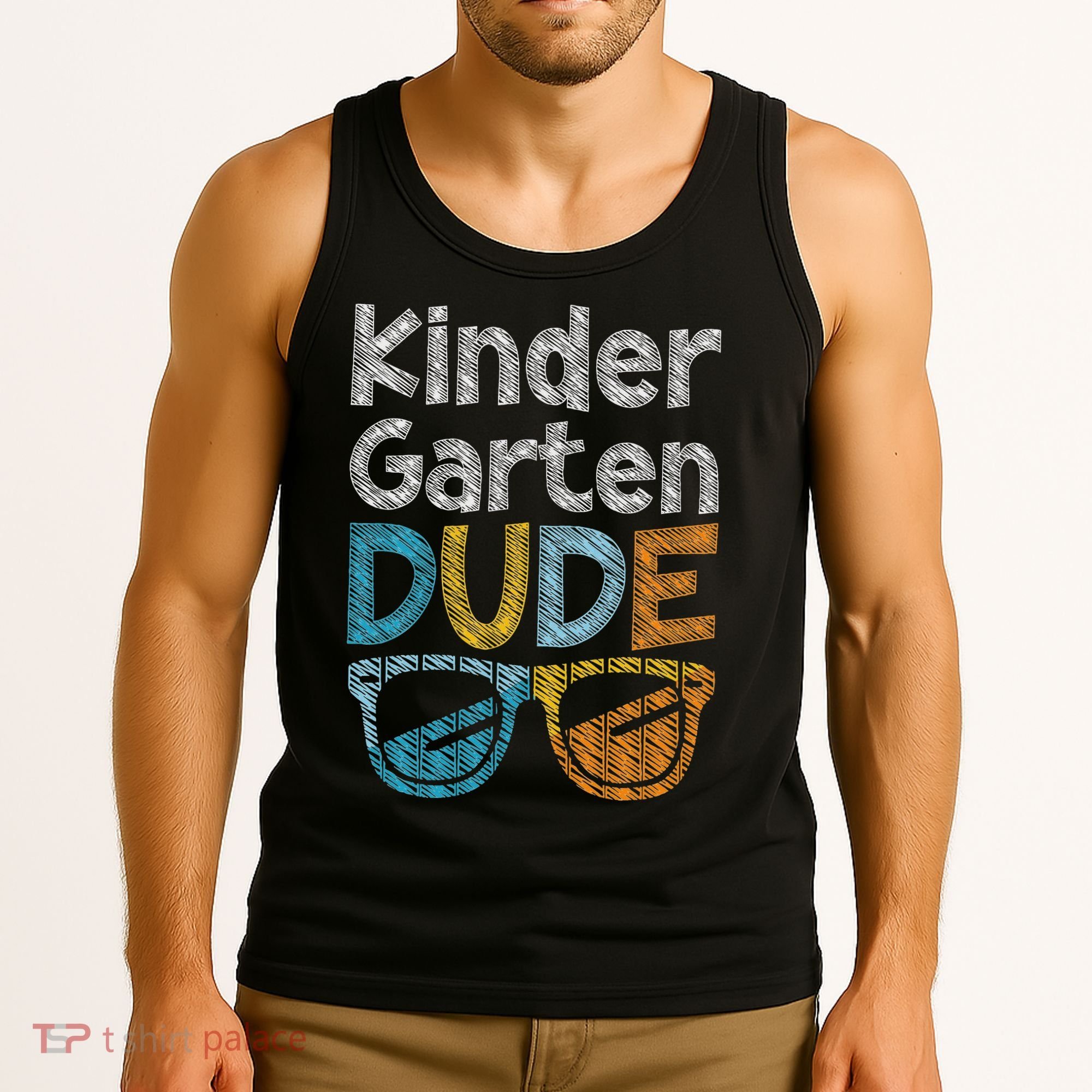 Kindergarten Dude Back To School Kindergarten Students Tank Top