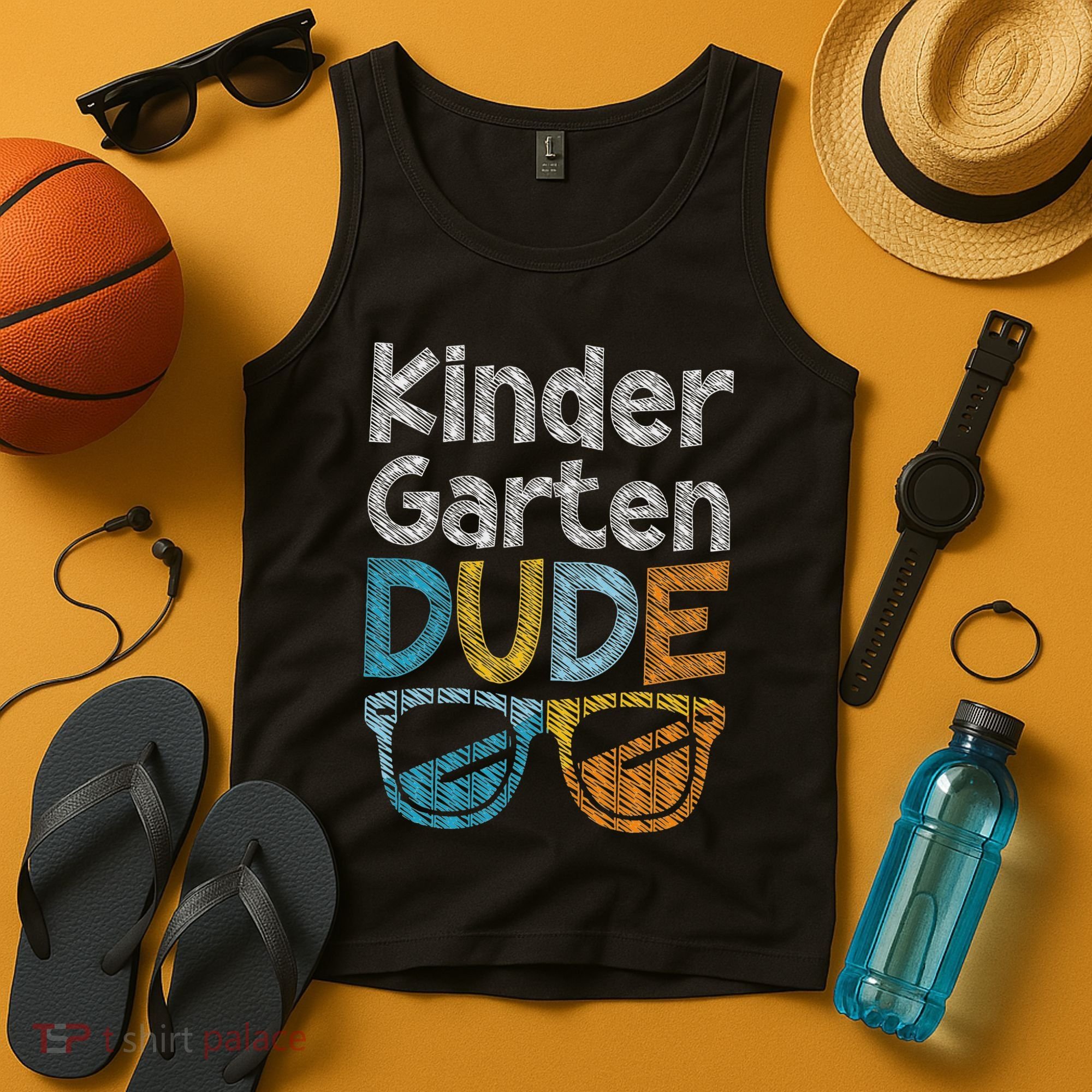Kindergarten Dude Back To School Kindergarten Students Tank Top