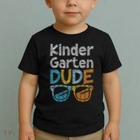 Kindergarten Dude Back To School Kindergarten Students Toddler T-Shirt thumb 2
