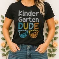 Kindergarten Dude Back To School Kindergarten Students Women's T-Shirt thumb 2