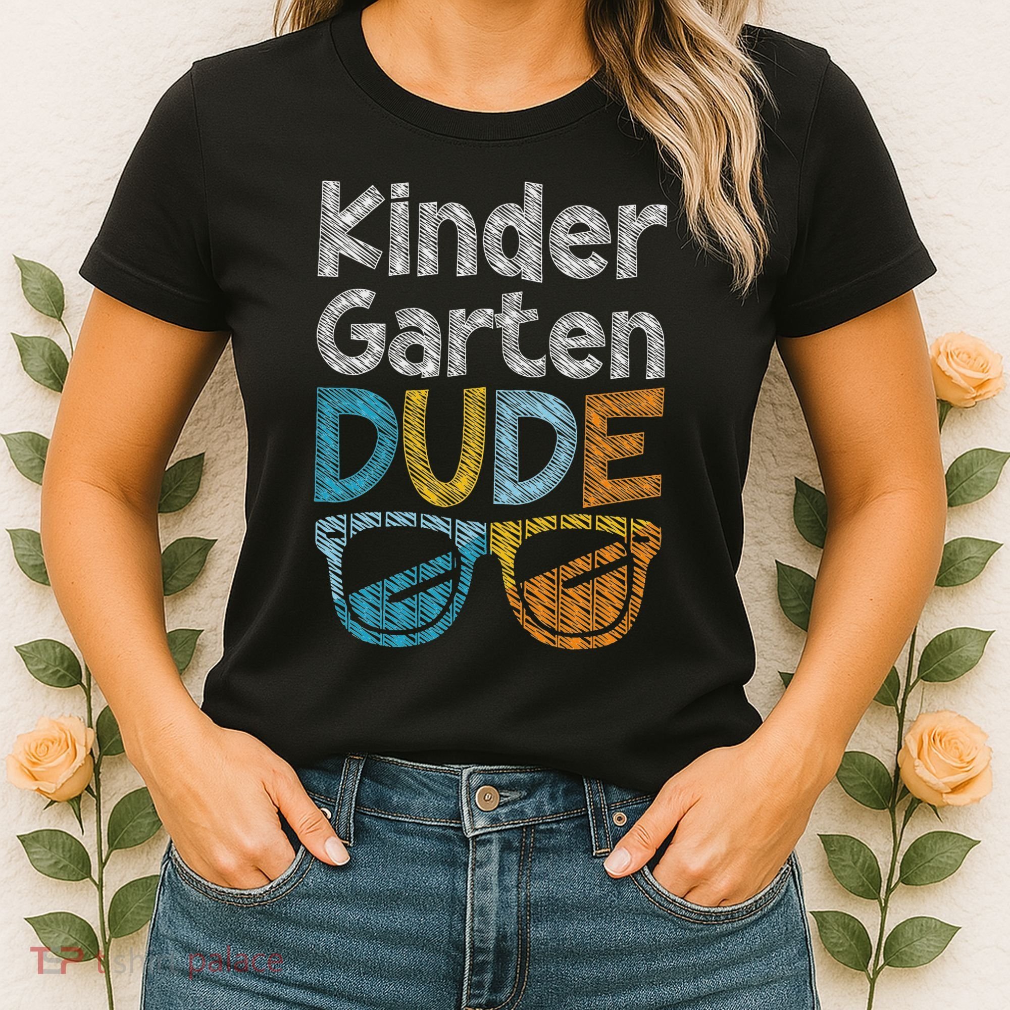 Kindergarten Dude Back To School Kindergarten Students Women's T-Shirt