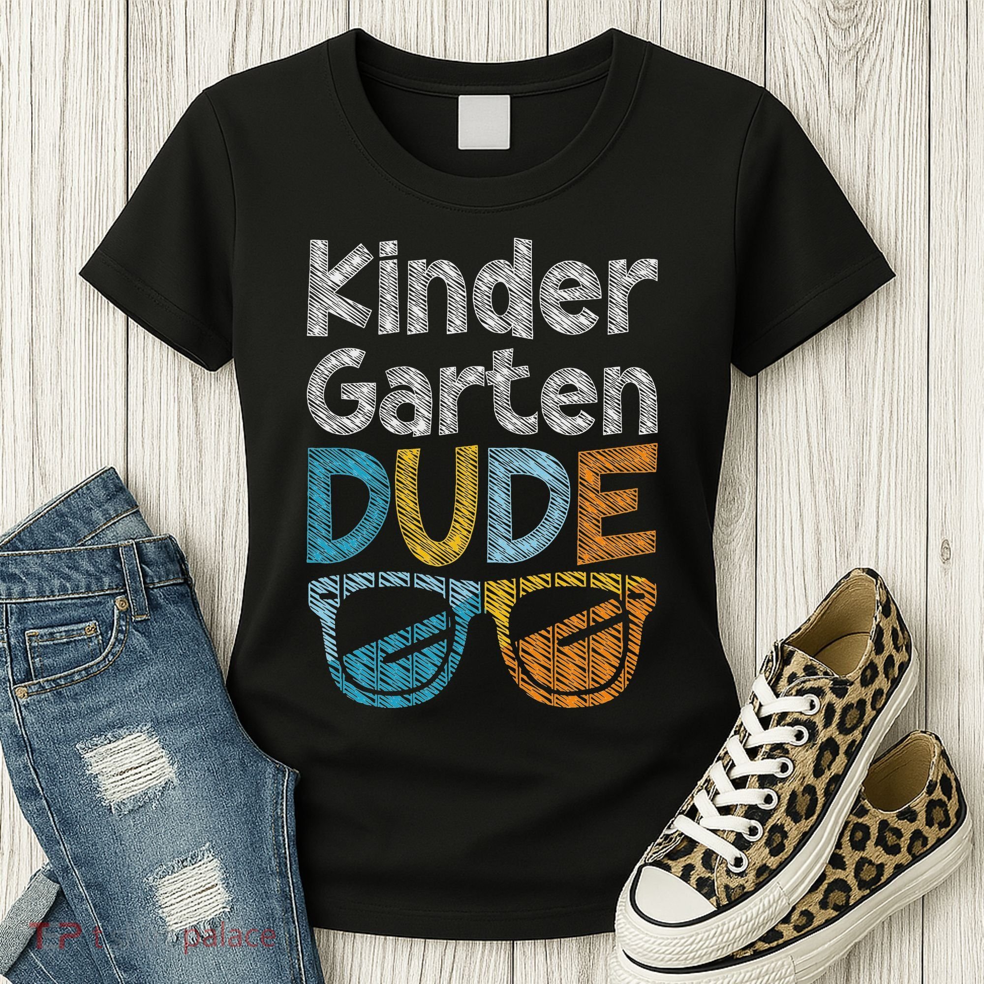 Kindergarten Dude Back To School Kindergarten Students Women's T-Shirt