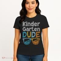 Kindergarten Dude Back To School Kindergarten Students Women's T-Shirt thumb 4