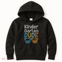 Kindergarten Dude Back To School Kindergarten Students Kids Hoodie thumb 0