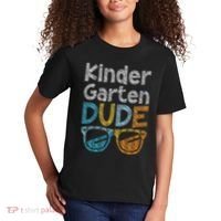Kindergarten Dude Back To School Kindergarten Students Kids T-Shirt thumb 2