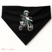 Kids Dirt Bike USA-Made Doggie Bandana thumb 0