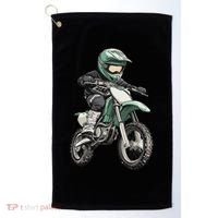 Kids Dirt Bike Golf Towel thumb 0
