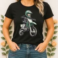Kids Dirt Bike Women's T-Shirt thumb 2