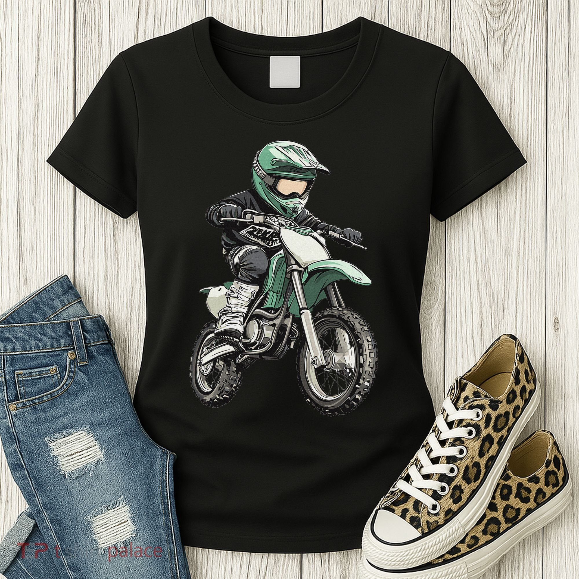 Kids Dirt Bike Women's T-Shirt