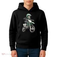 Kids Dirt Bike Kids Hoodie thumb 4