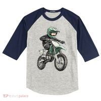 Kids Dirt Bike Kids Colorblock Raglan Jersey thumb 0