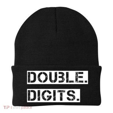Kid Double Digits 10th birthday shirt for a cool 10 year old kid Beanie