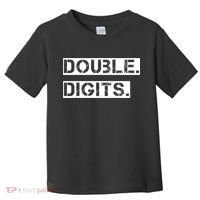 Kid Double Digits 10th birthday shirt for a cool 10 year old kid Toddler T-Shirt thumb 0