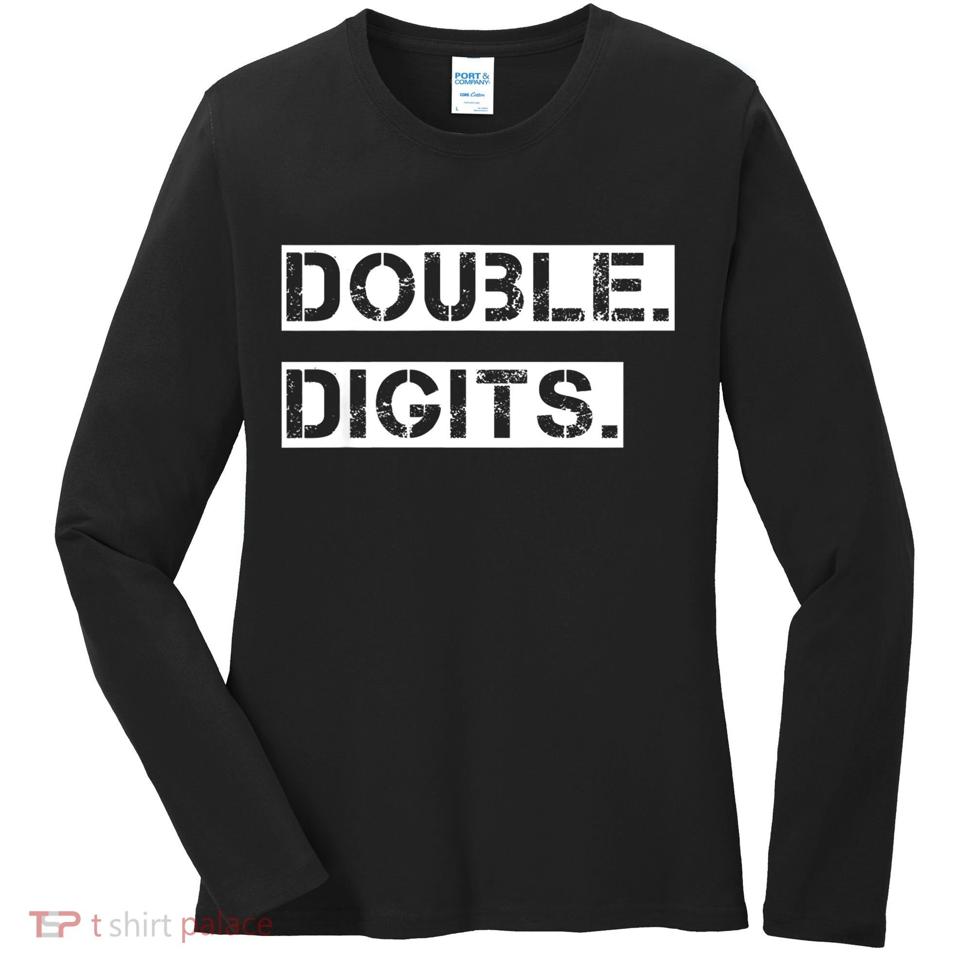 Kid Double Digits 10th birthday shirt for a cool 10 year old kid Women's Long Sleeve Shirt