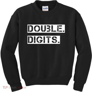 Kid Double Digits 10th birthday shirt for a cool 10 year old kid Kids Sweatshirt