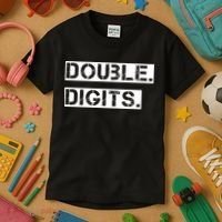 Kid Double Digits 10th birthday shirt for a cool 10 year old kid Kids T-Shirt thumb 3