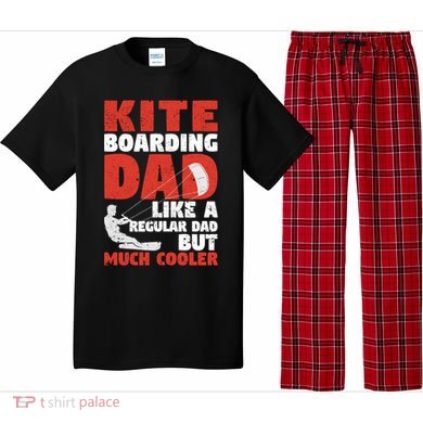 Kiteboarding Dad Funny Surfing Kite Surfer FatherS Day Gift Pajama Set