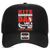 Kiteboarding Dad Funny Surfing Kite Surfer FatherS Day Gift Hat thumb 0