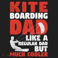 Kiteboarding Dad Funny Surfing Kite Surfer FatherS Day Gift Hat thumb 2