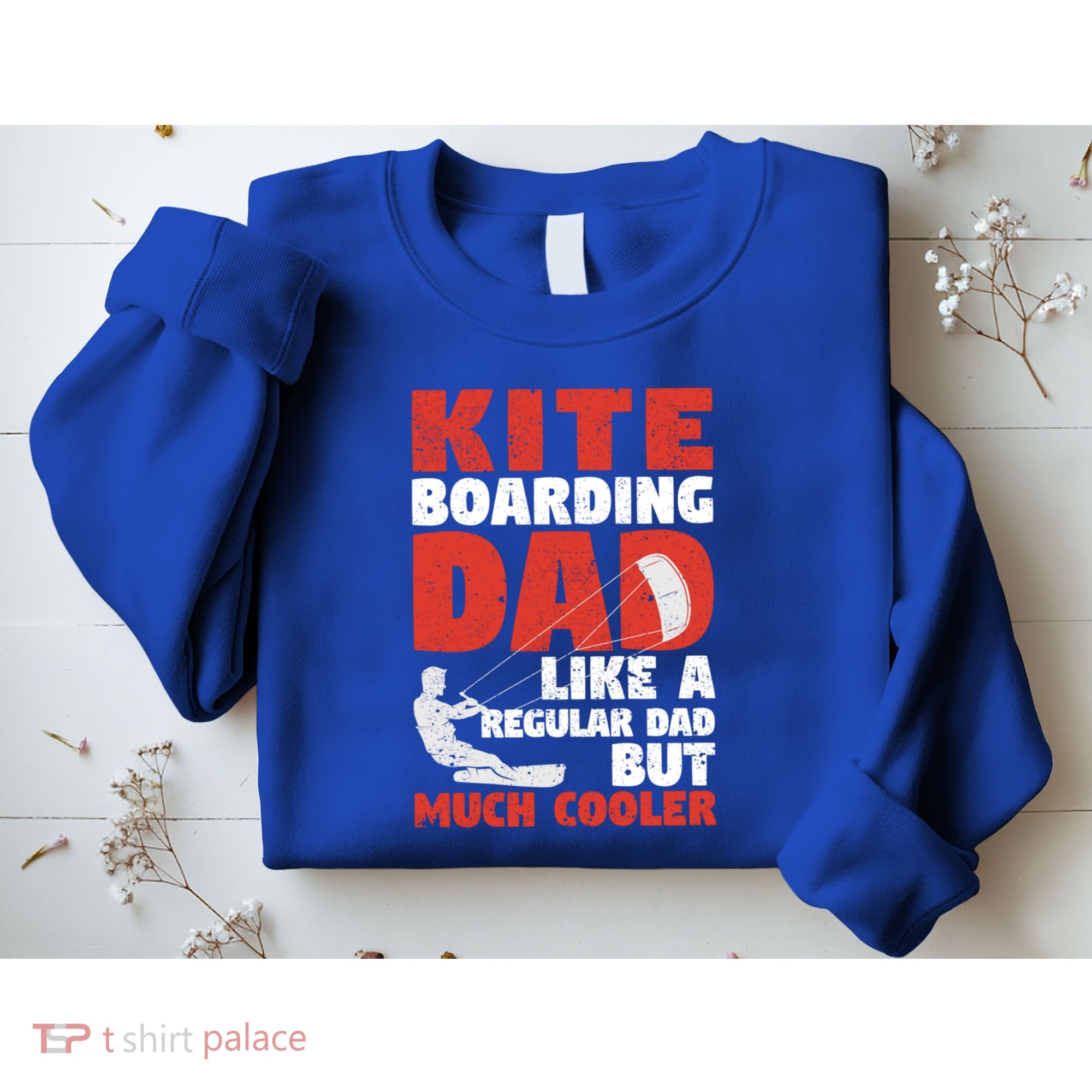 Kiteboarding Dad Funny Surfing Kite Surfer FatherS Day Gift Sweatshirt