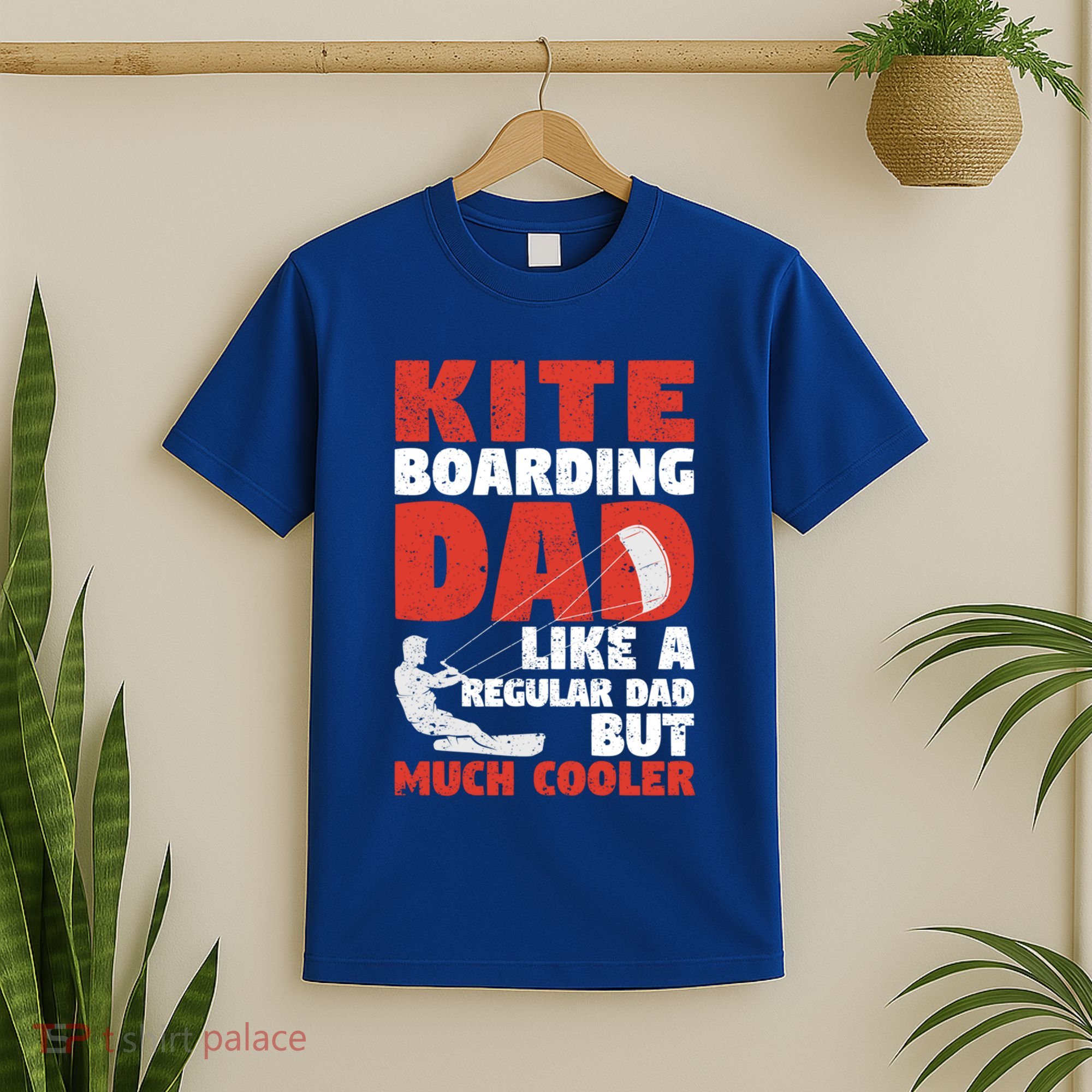 Kiteboarding Dad Funny Surfing Kite Surfer FatherS Day Gift T-Shirt