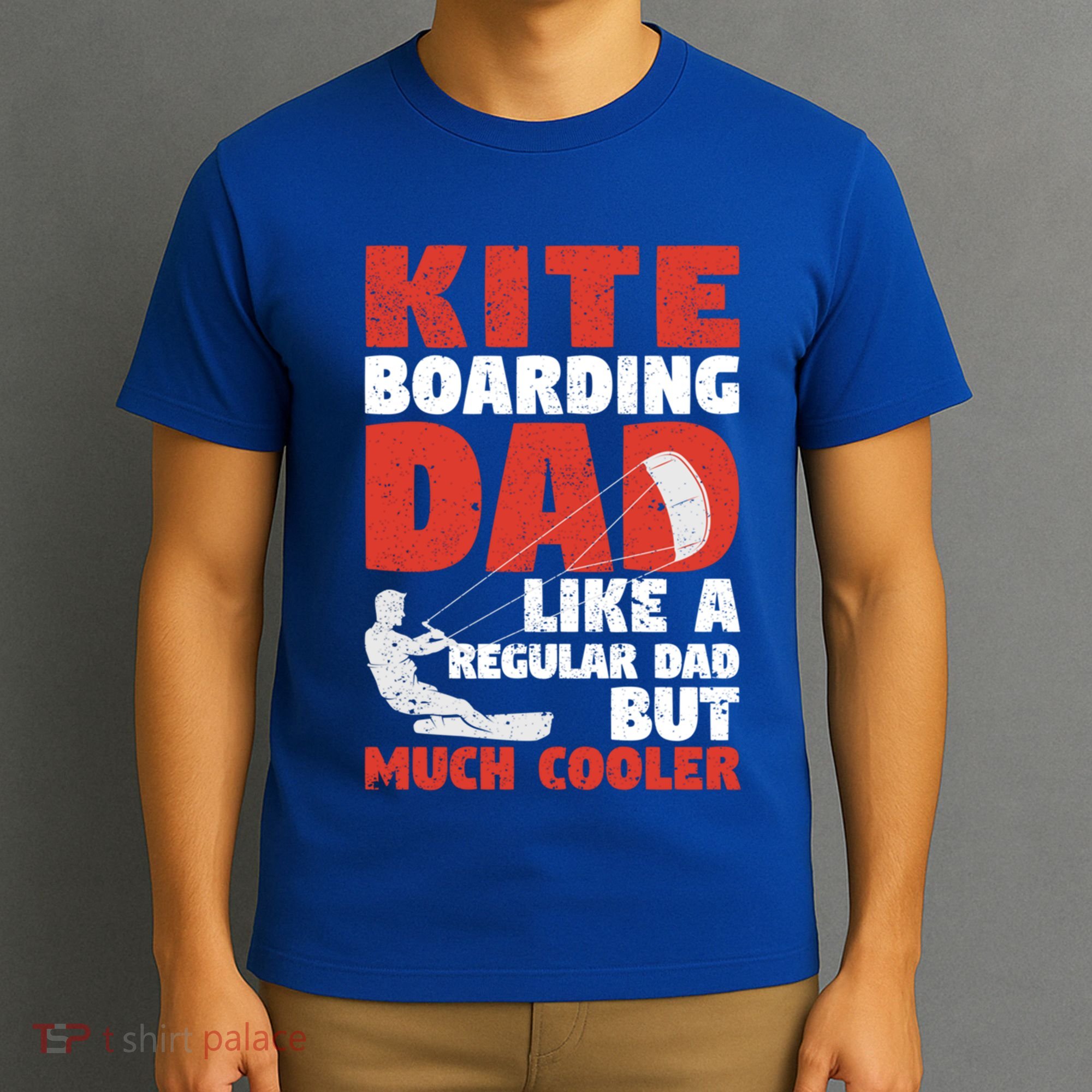 Kiteboarding Dad Funny Surfing Kite Surfer FatherS Day Gift T-Shirt