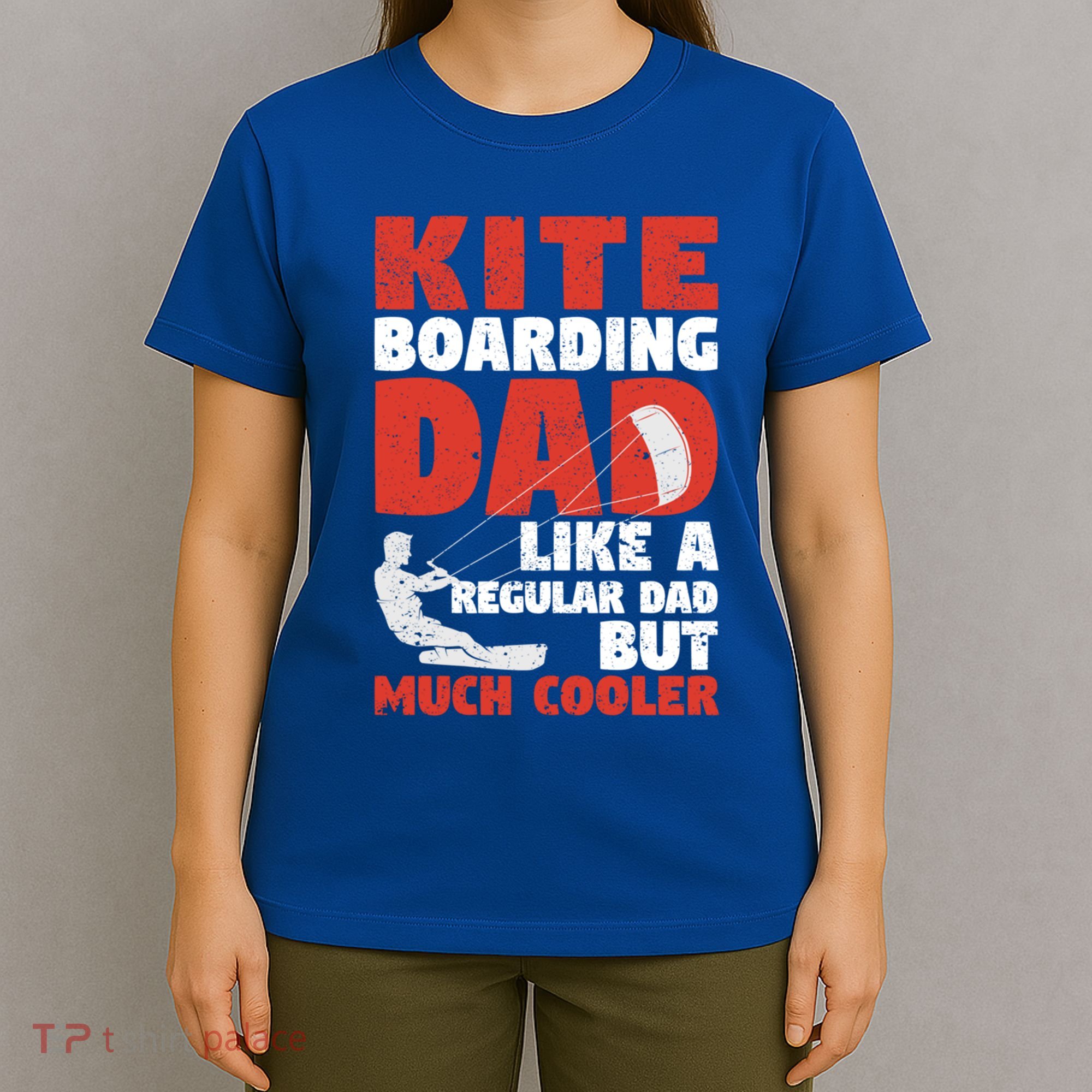 Kiteboarding Dad Funny Surfing Kite Surfer FatherS Day Gift T-Shirt