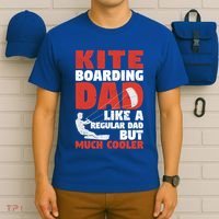 Kiteboarding Dad Funny Surfing Kite Surfer FatherS Day Gift T-Shirt thumb 6