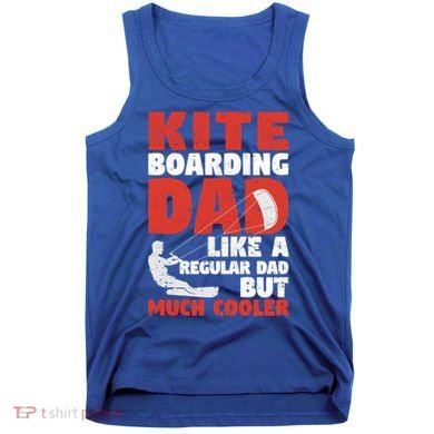 Kiteboarding Dad Funny Surfing Kite Surfer FatherS Day Gift Tank Top