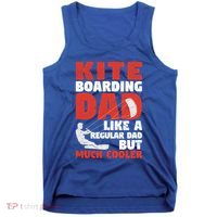 Kiteboarding Dad Funny Surfing Kite Surfer FatherS Day Gift Tank Top thumb 0