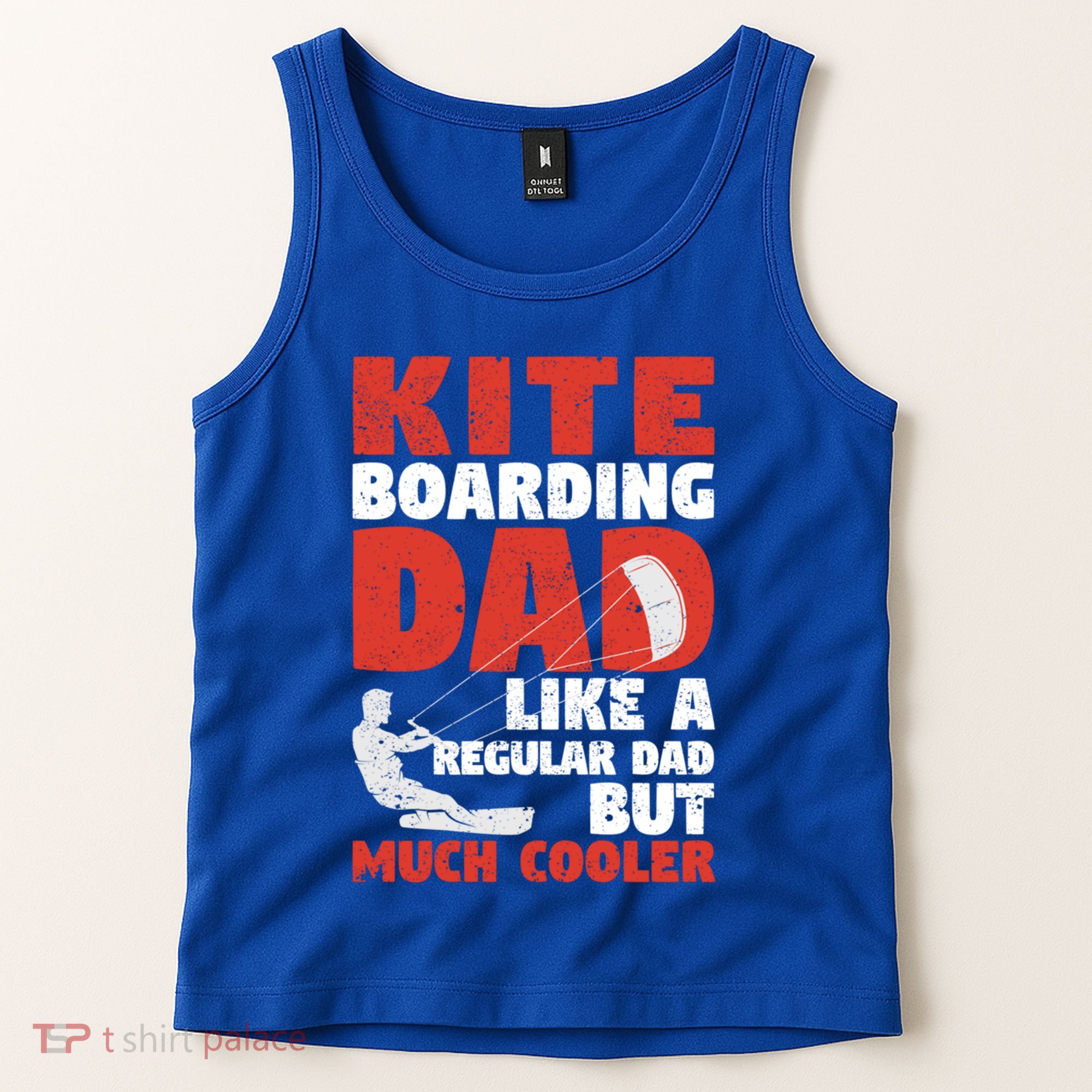 Kiteboarding Dad Funny Surfing Kite Surfer FatherS Day Gift Tank Top