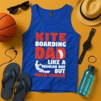 Kiteboarding Dad Funny Surfing Kite Surfer FatherS Day Gift Tank Top thumb 4