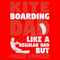 Kiteboarding Dad Funny Surfing Kite Surfer FatherS Day Gift Santa Hat thumb 1
