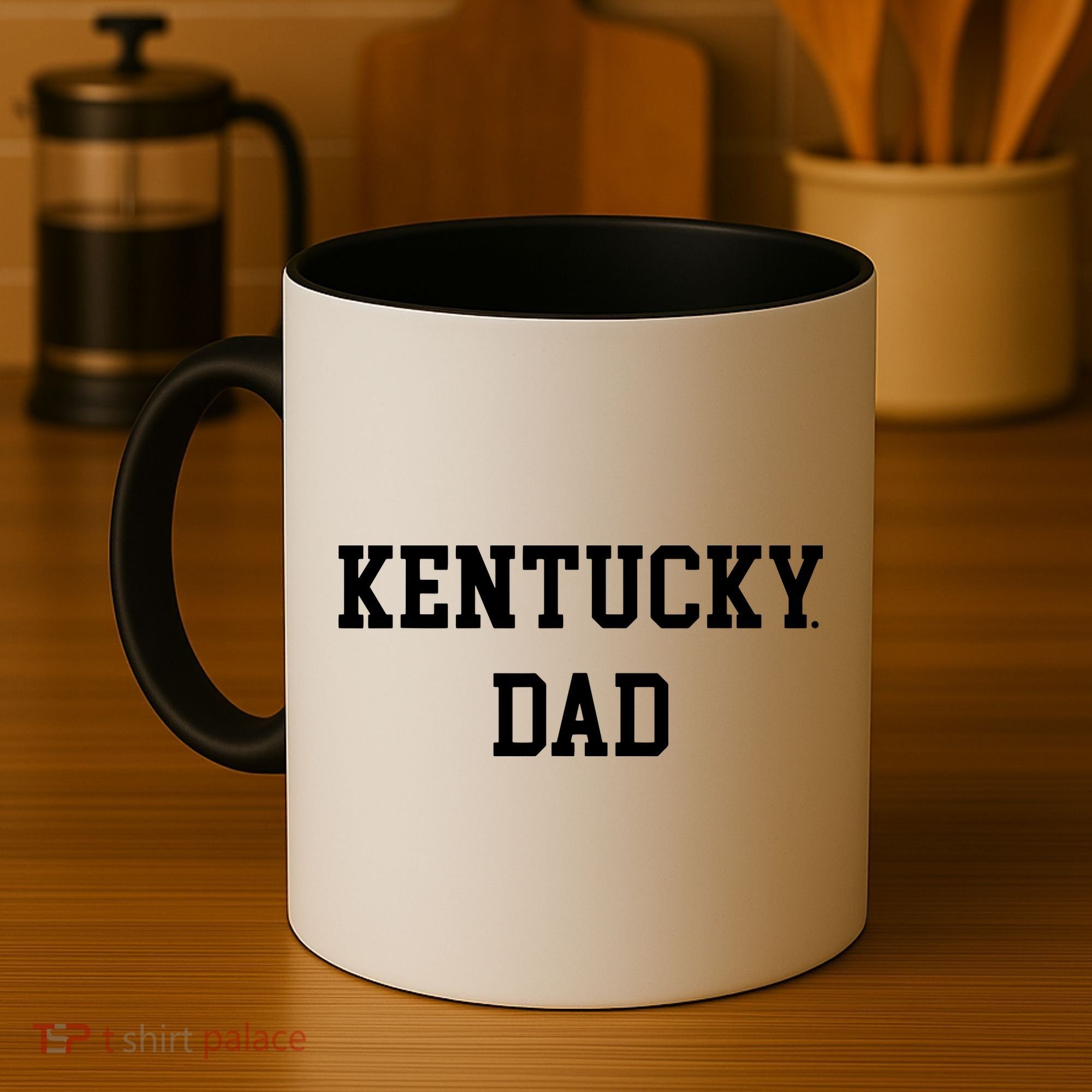Kentucky Dad Fan Basketball Big Blue Madness Coffee Mug