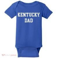 Kentucky Dad Fan Basketball Big Blue Madness Baby Bodysuit thumb 0