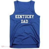 Kentucky Dad Fan Basketball Big Blue Madness Tank Top thumb 0