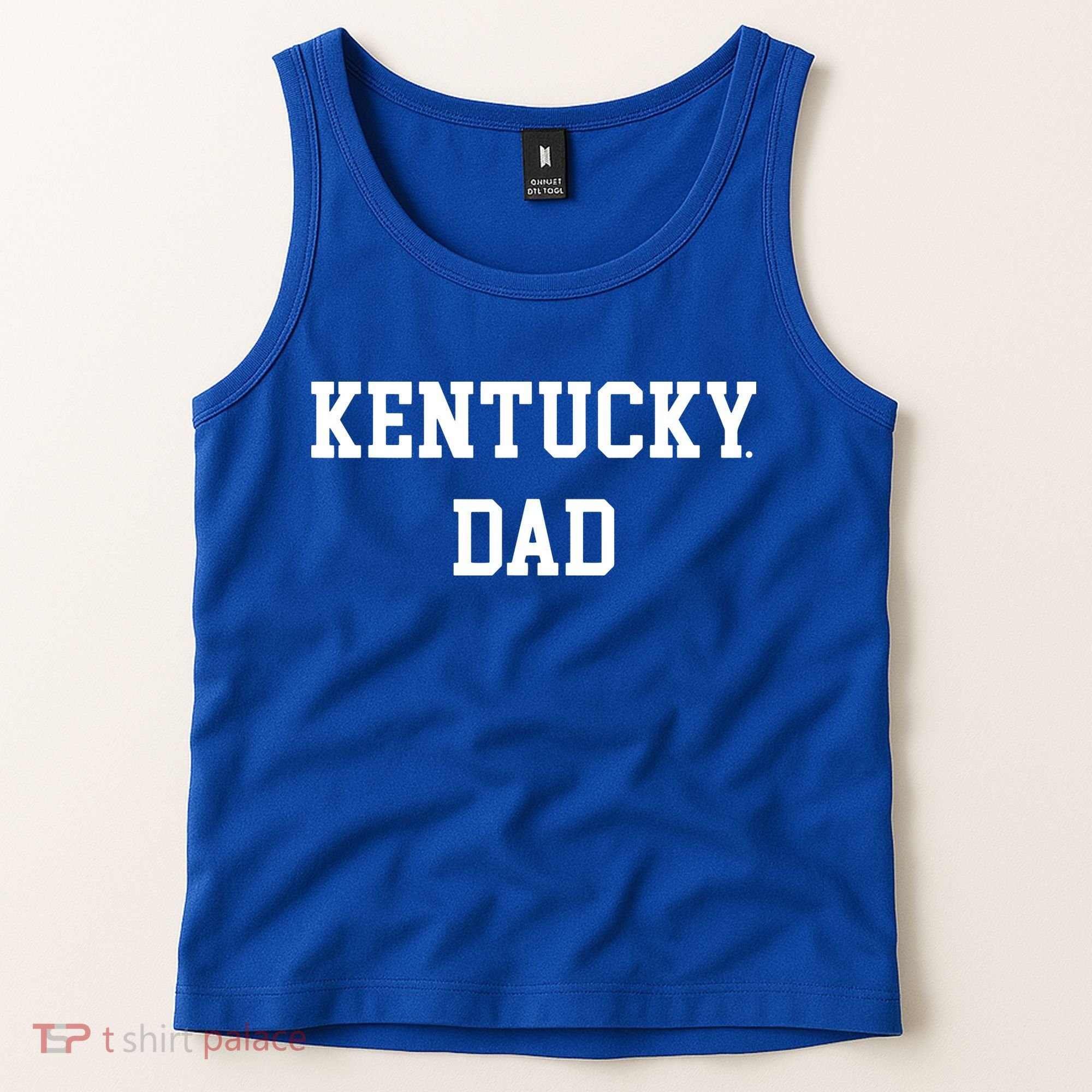 Kentucky Dad Fan Basketball Big Blue Madness Tank Top