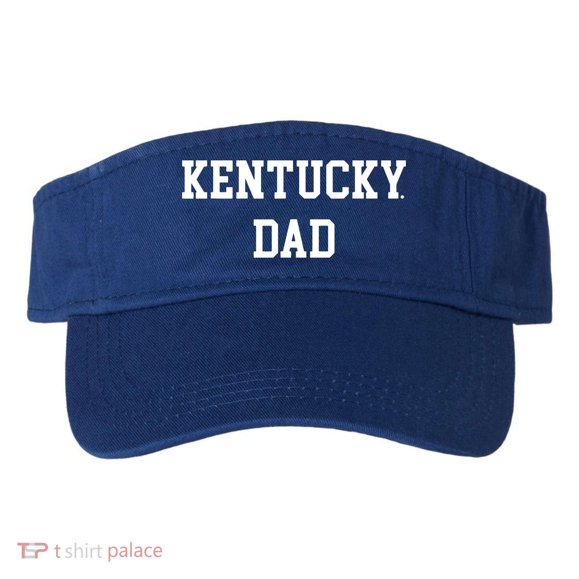 Kentucky Dad Fan Basketball Big Blue Madness Visor