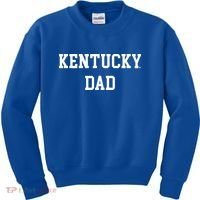 Kentucky Dad Fan Basketball Big Blue Madness Kids Sweatshirt thumb 0