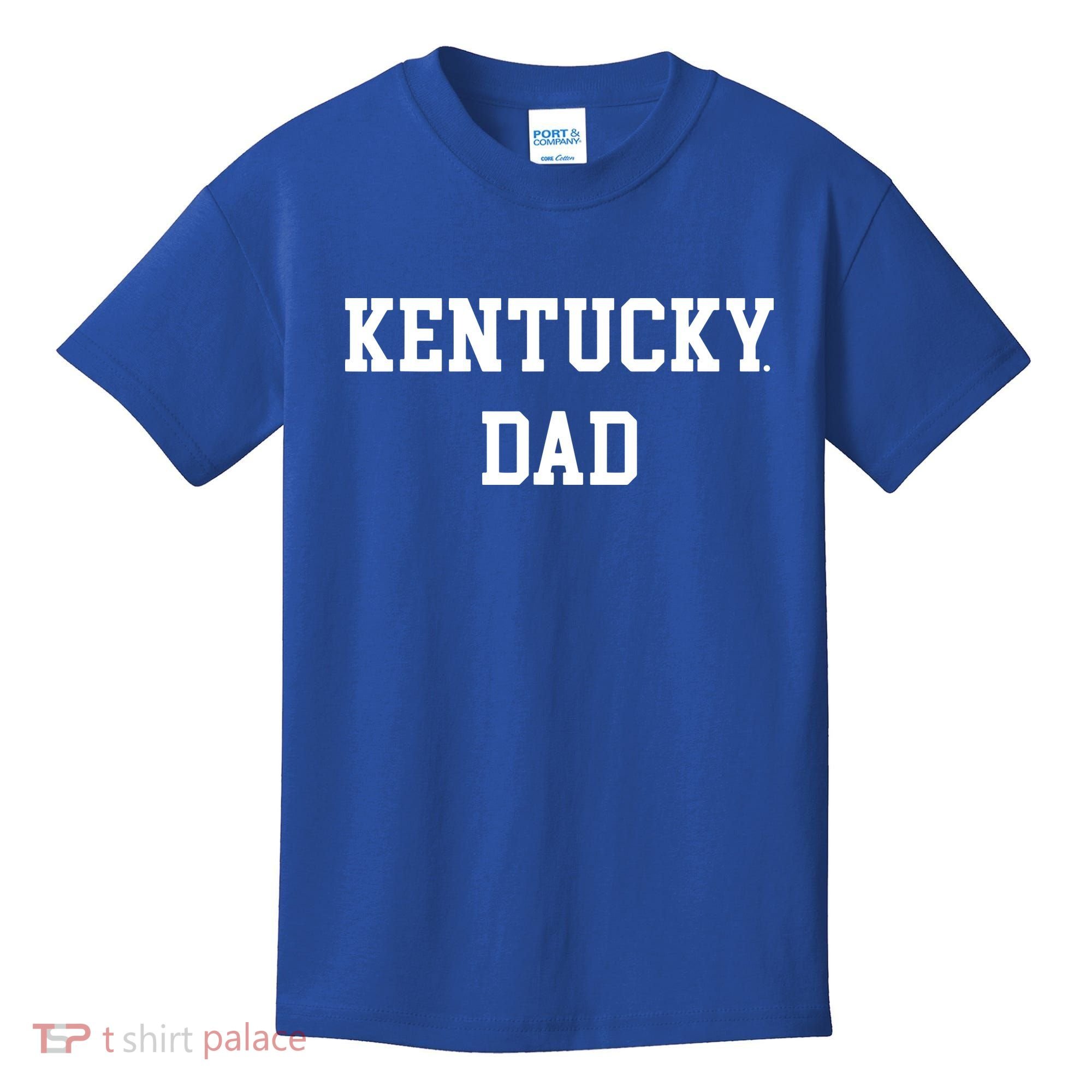 Kentucky Dad Fan Basketball Big Blue Madness Kids T-Shirt