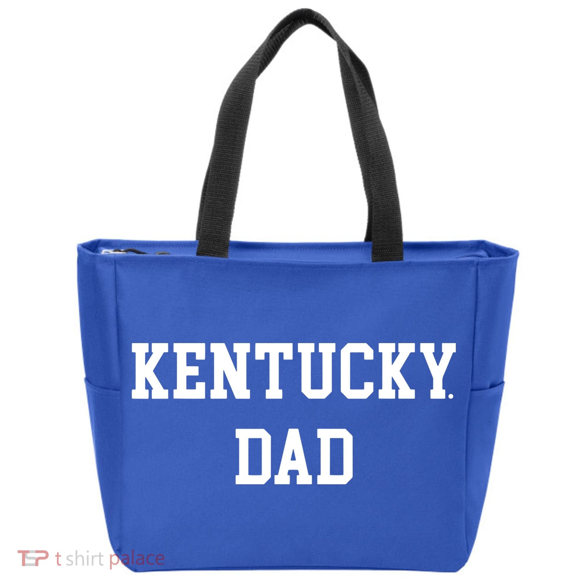 Kentucky Dad Fan Basketball Big Blue Madness Tote Bag