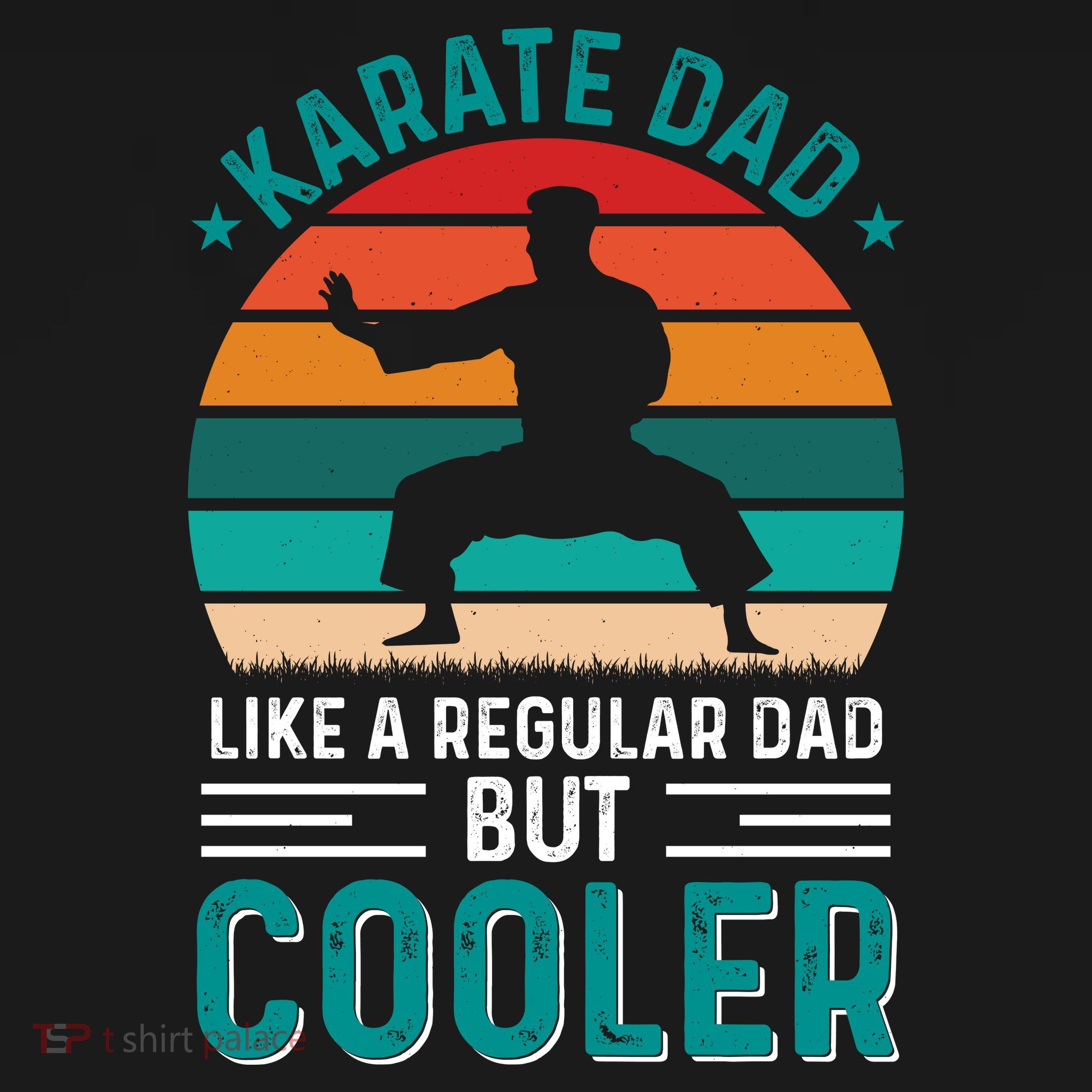 Karate Dad Fathers Day Cooler Father Gifts Idea Backpack