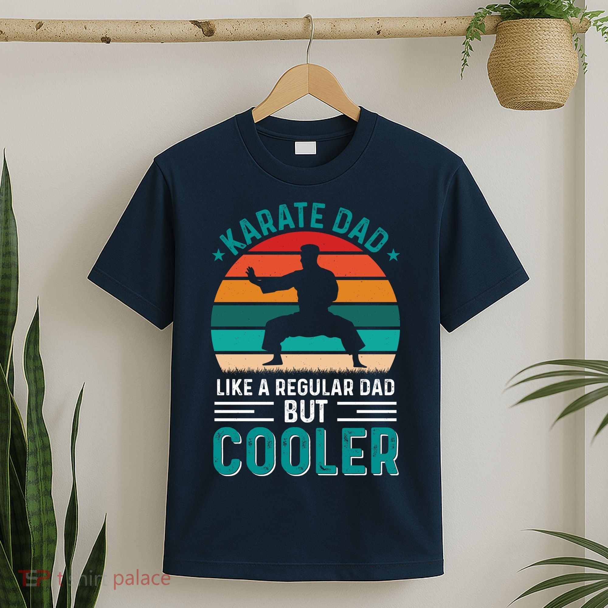Karate Dad Fathers Day Cooler Father Gifts Idea T-Shirt