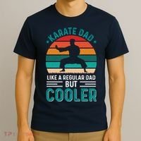 Karate Dad Fathers Day Cooler Father Gifts Idea T-Shirt thumb 3