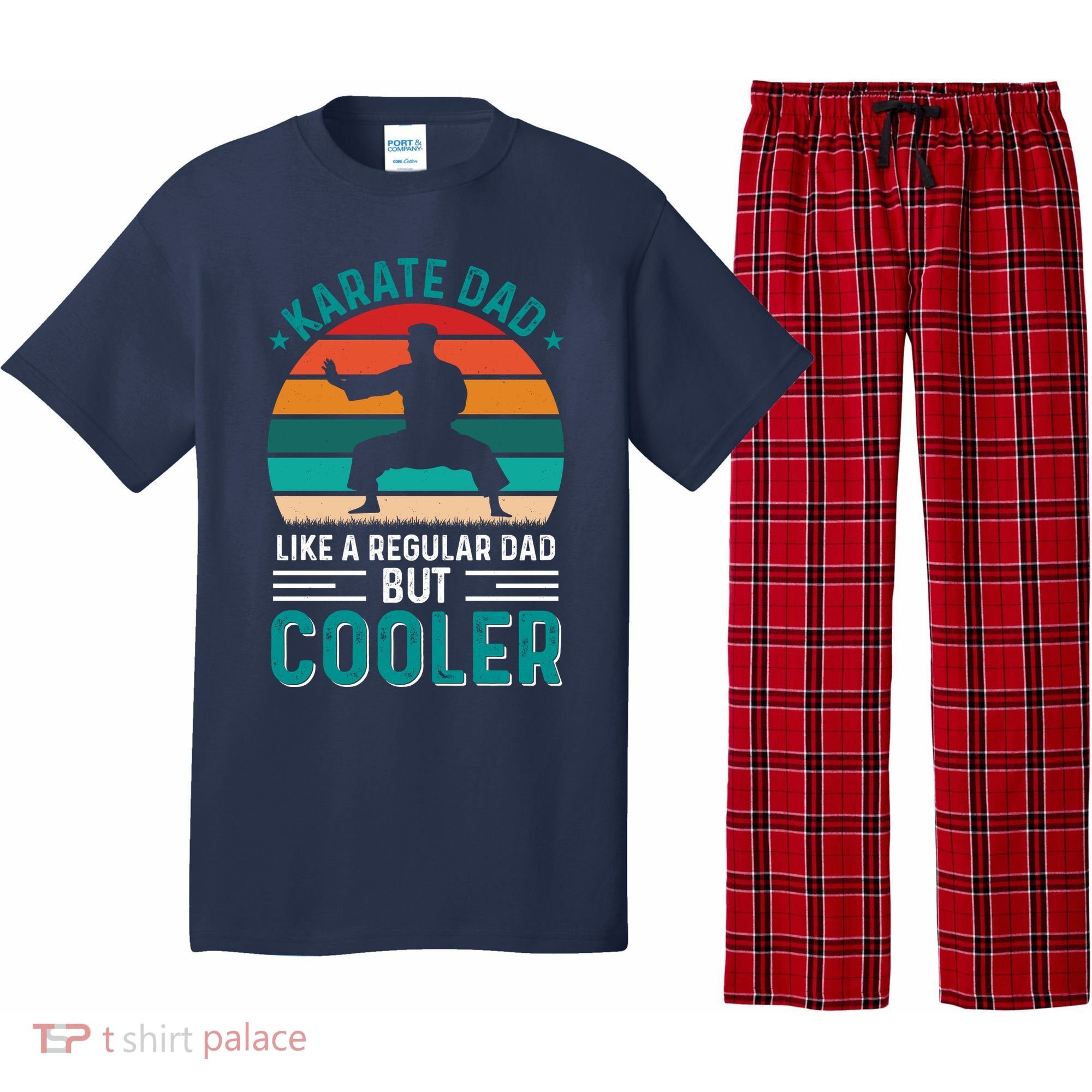 Karate Dad Fathers Day Cooler Father Gifts Idea Pajama Set