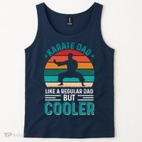 Karate Dad Fathers Day Cooler Father Gifts Idea Tank Top thumb 2