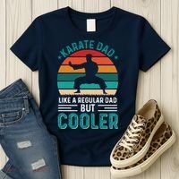 Karate Dad Fathers Day Cooler Father Gifts Idea Women's T-Shirt thumb 3
